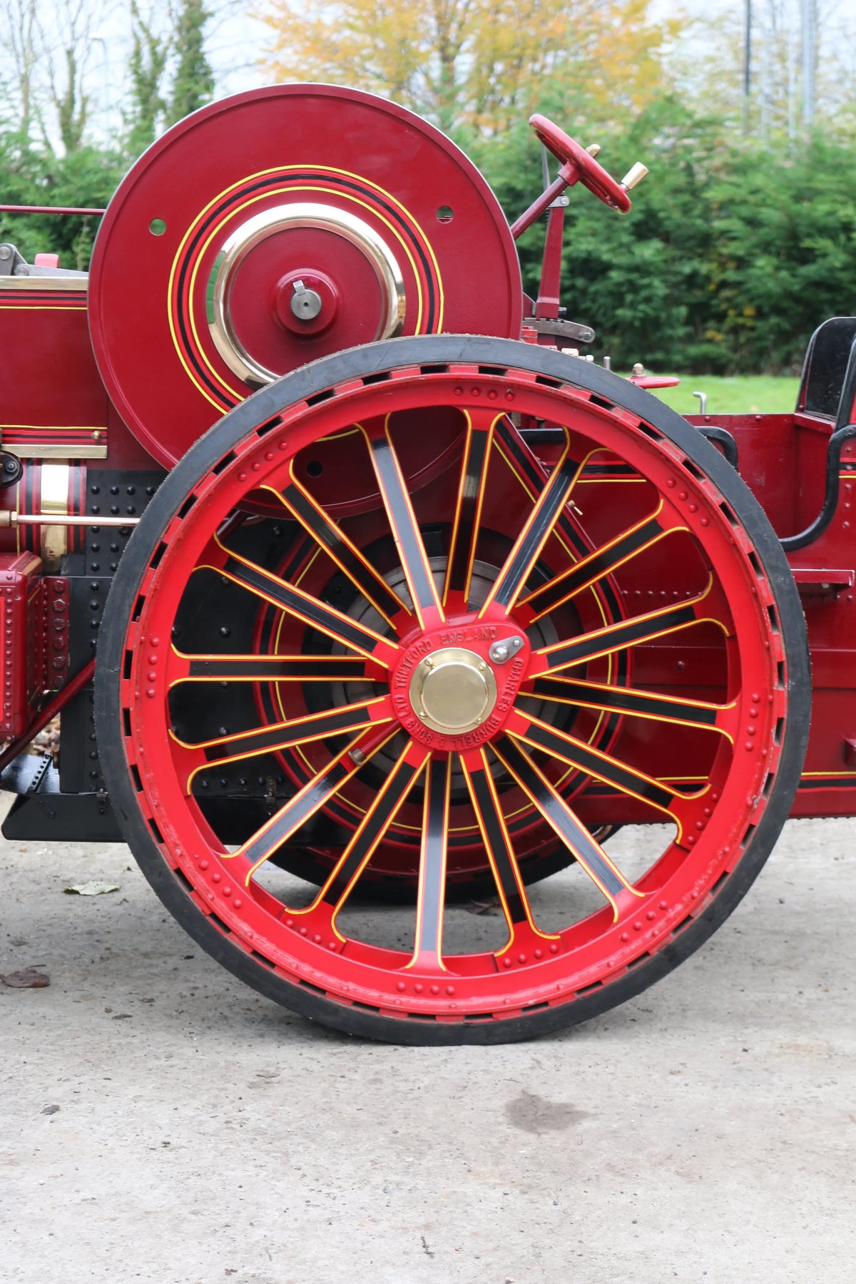 4 inch scale Burrell SCC road locomotive, "Gemini I"