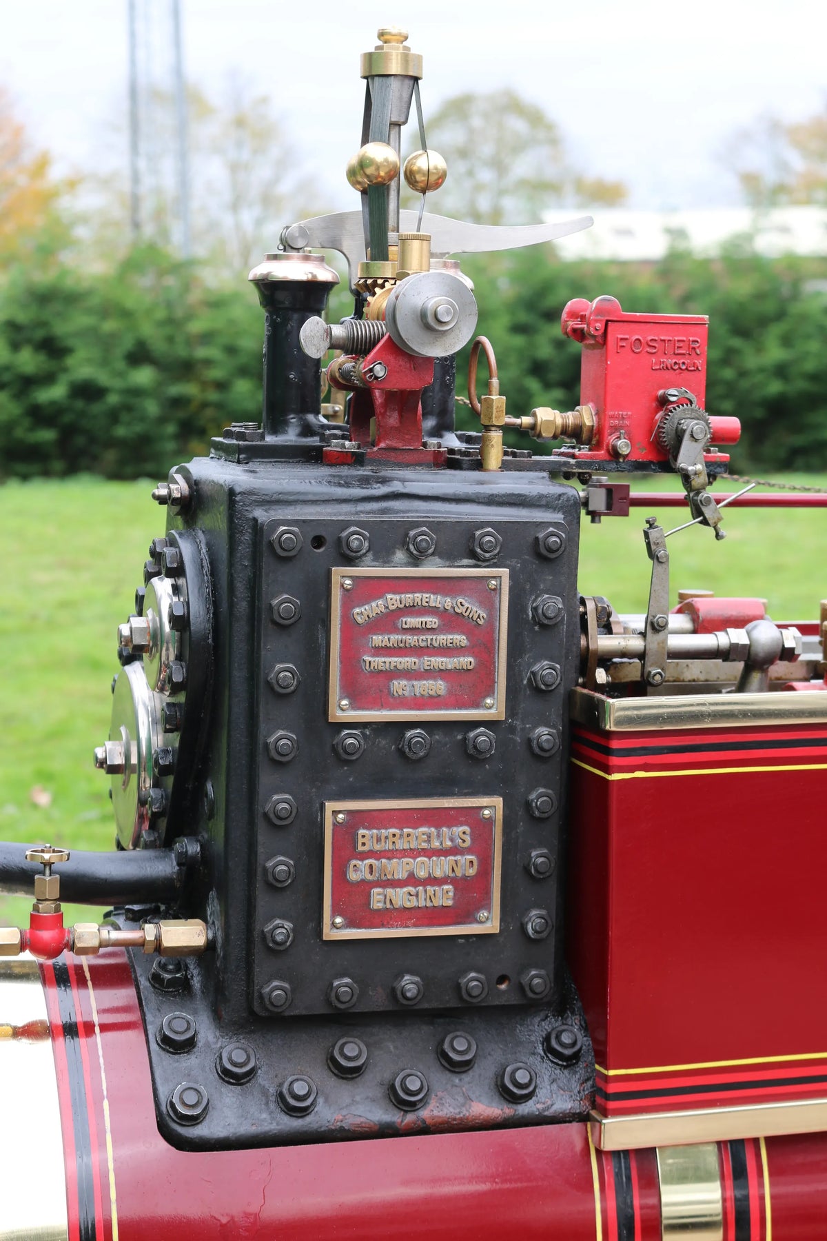 4 inch scale Burrell SCC road locomotive, "Gemini I"