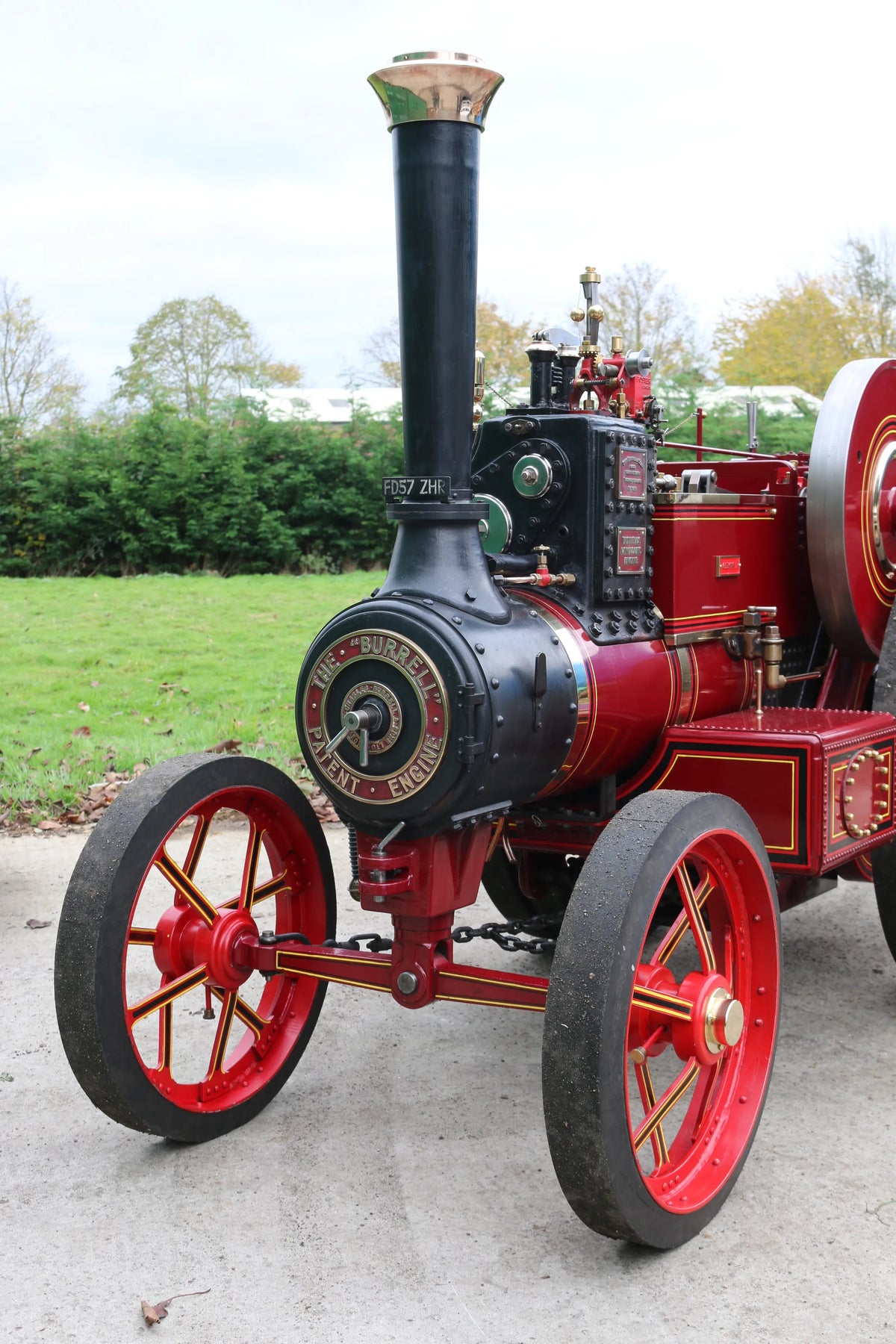 4 inch scale Burrell SCC road locomotive, "Gemini I"