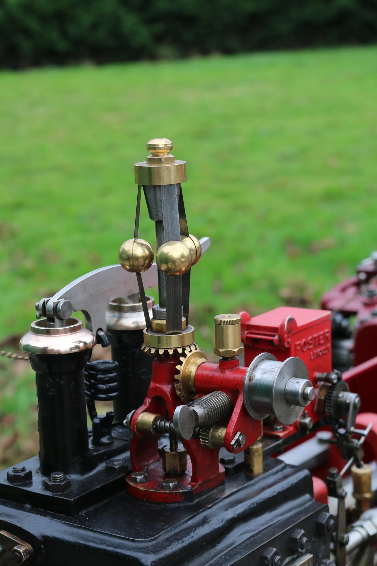 4 inch scale Burrell SCC road locomotive, "Gemini I"