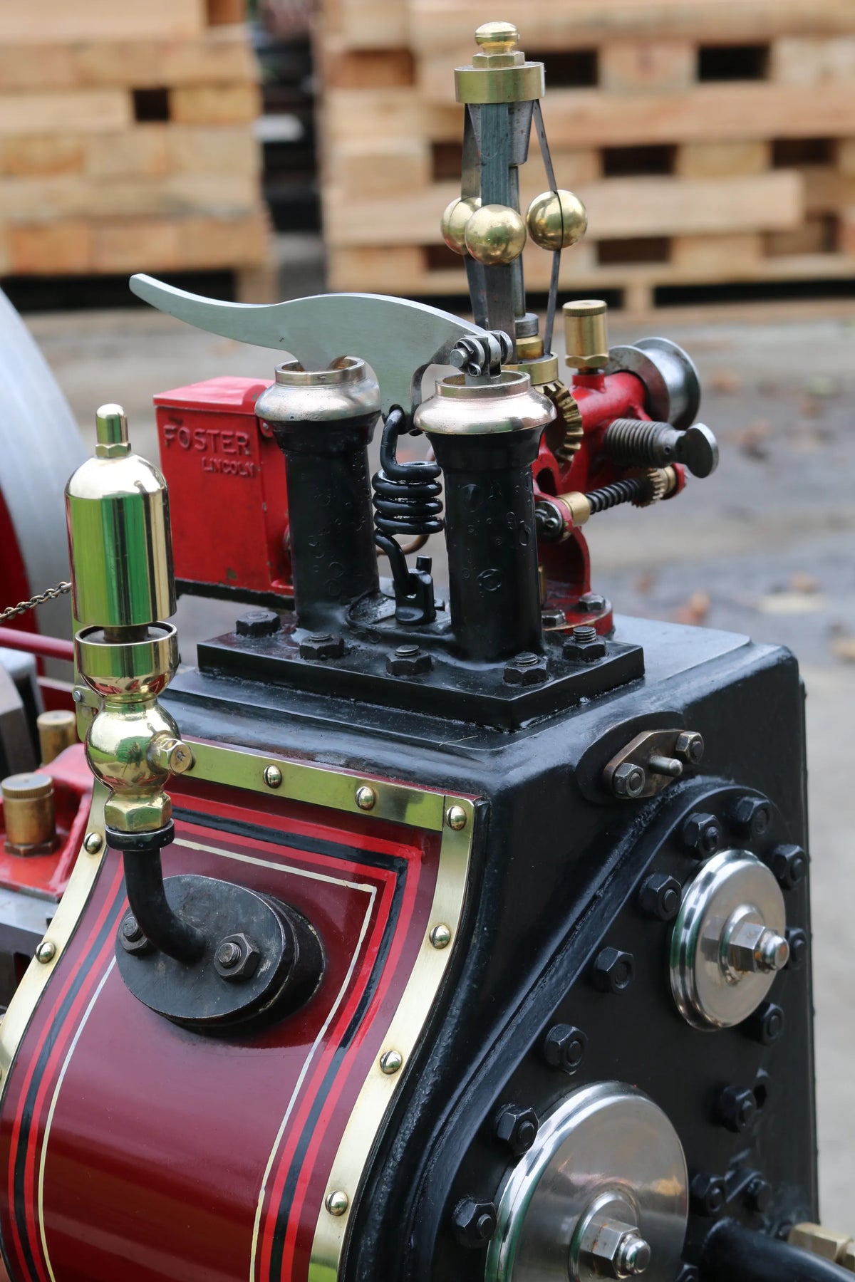 4 inch scale Burrell SCC road locomotive, "Gemini I"