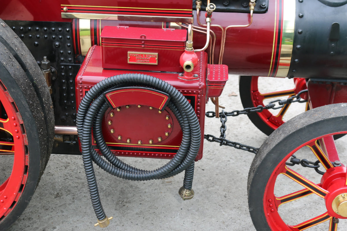 4 inch scale Burrell SCC road locomotive, "Gemini I"
