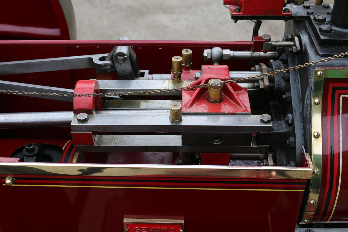 4 inch scale Burrell SCC road locomotive, "Gemini I"