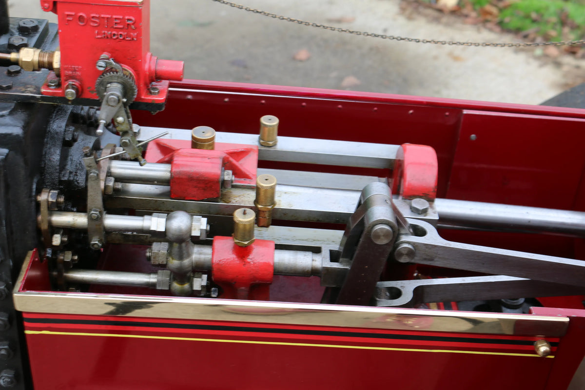 4 inch scale Burrell SCC road locomotive, "Gemini I"