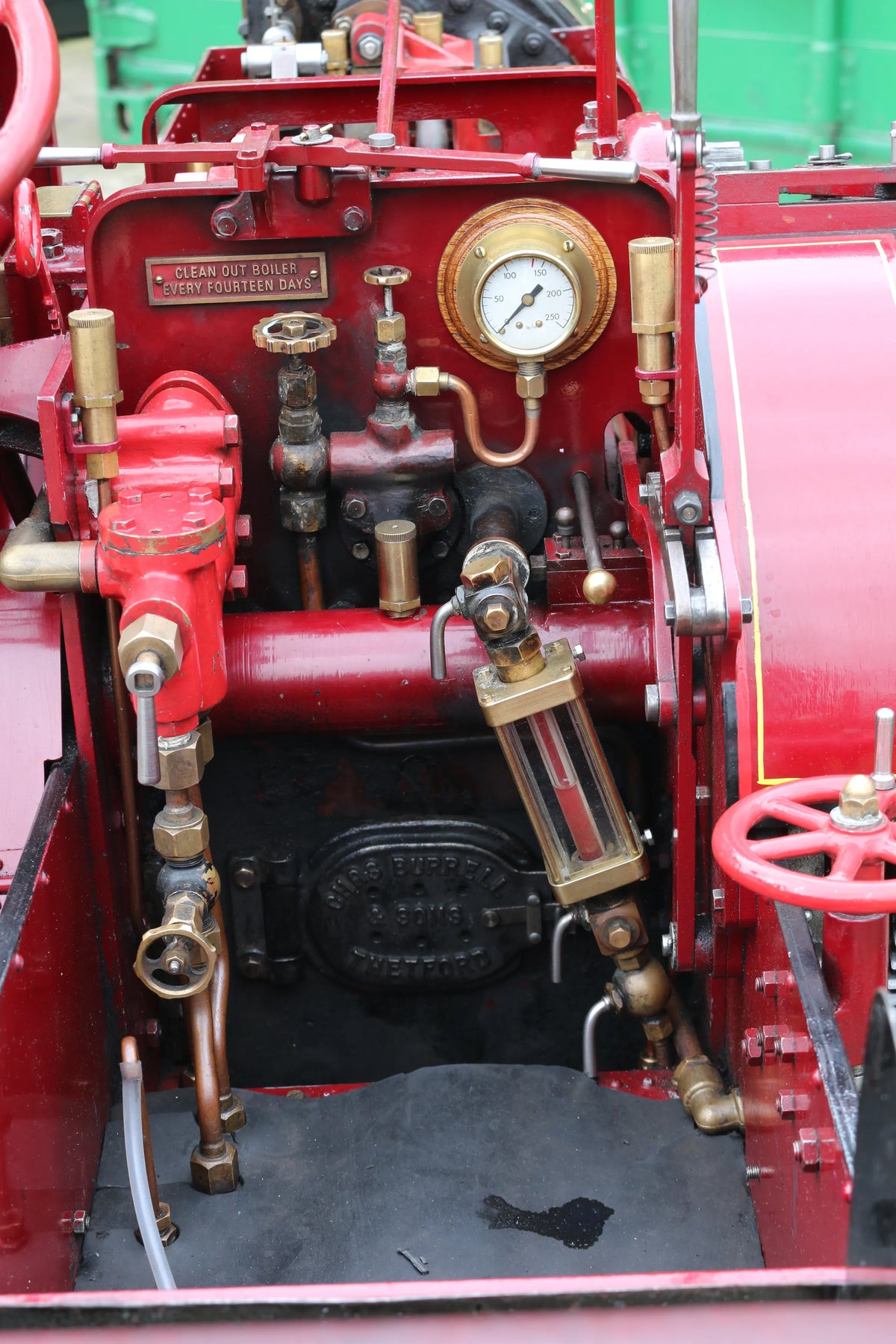 4 inch scale Burrell SCC road locomotive, "Gemini I"