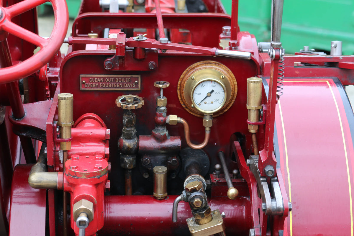 4 inch scale Burrell SCC road locomotive, "Gemini I"