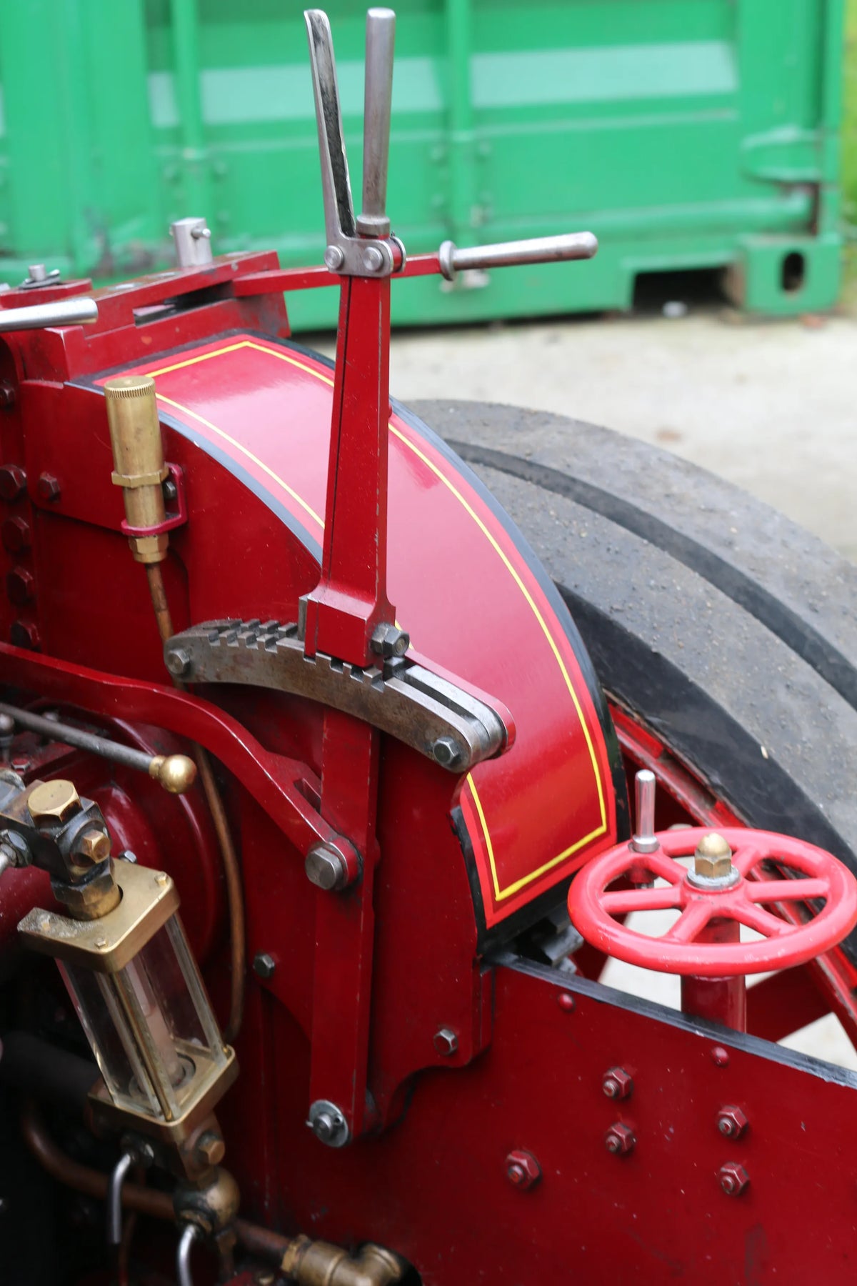 4 inch scale Burrell SCC road locomotive, "Gemini I"