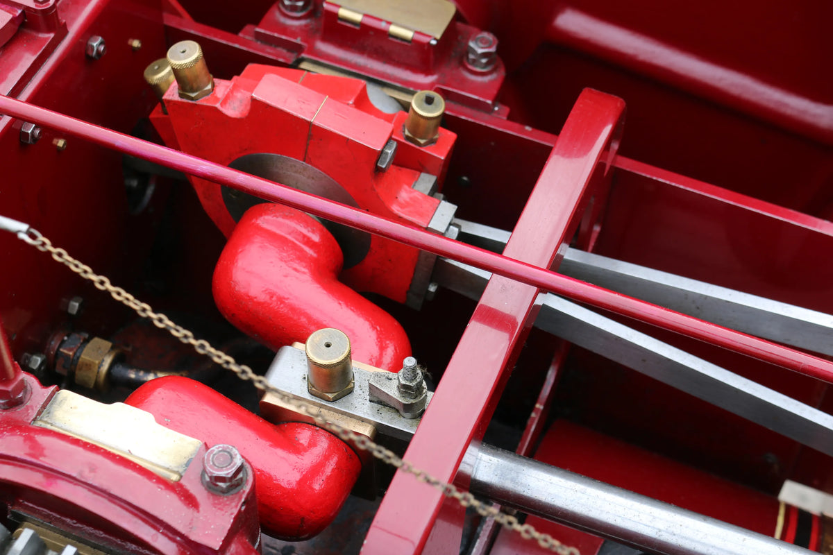 4 inch scale Burrell SCC road locomotive, "Gemini I"