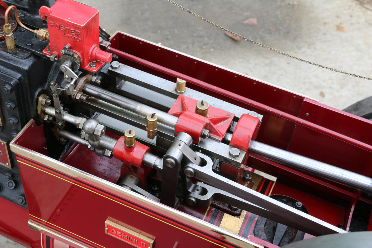 4 inch scale Burrell SCC road locomotive "Gemini II"