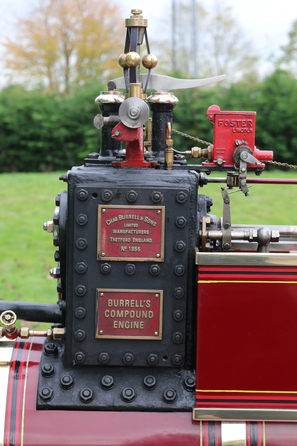 4 inch scale Burrell SCC road locomotive "Gemini II"