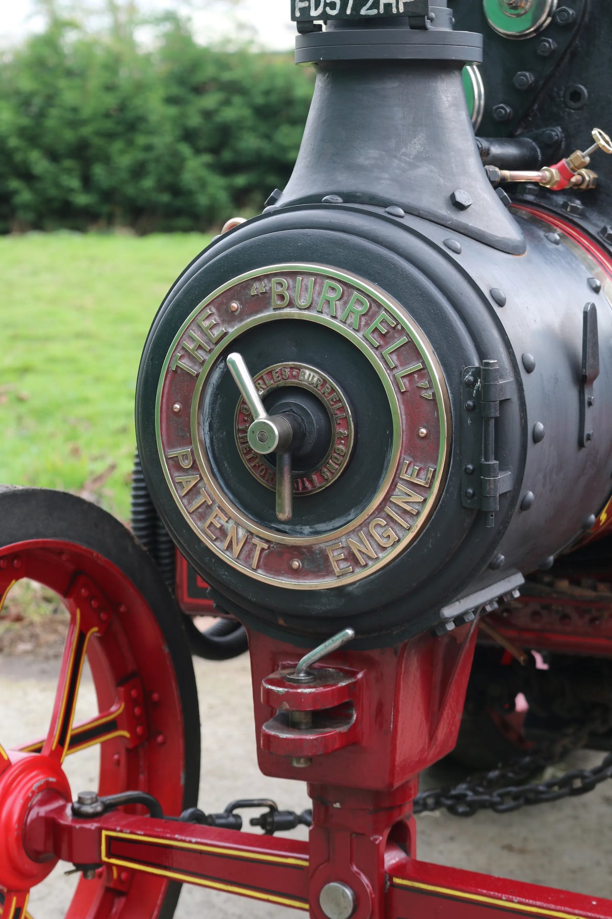 4 inch scale Burrell SCC road locomotive "Gemini II"