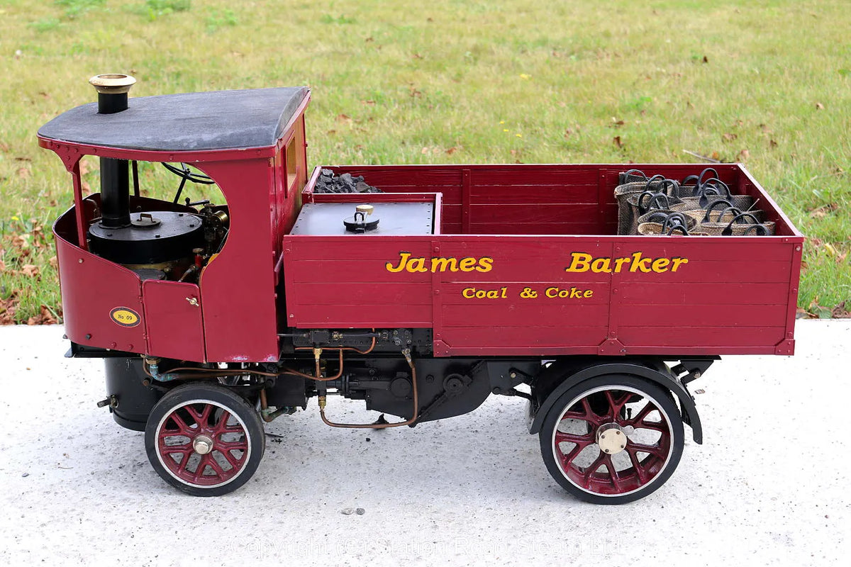 2 inch scale Clayton steam wagon