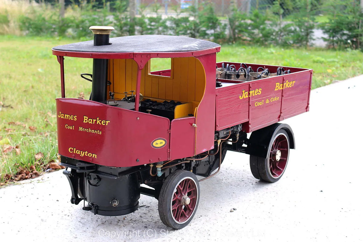 2 inch scale Clayton steam wagon