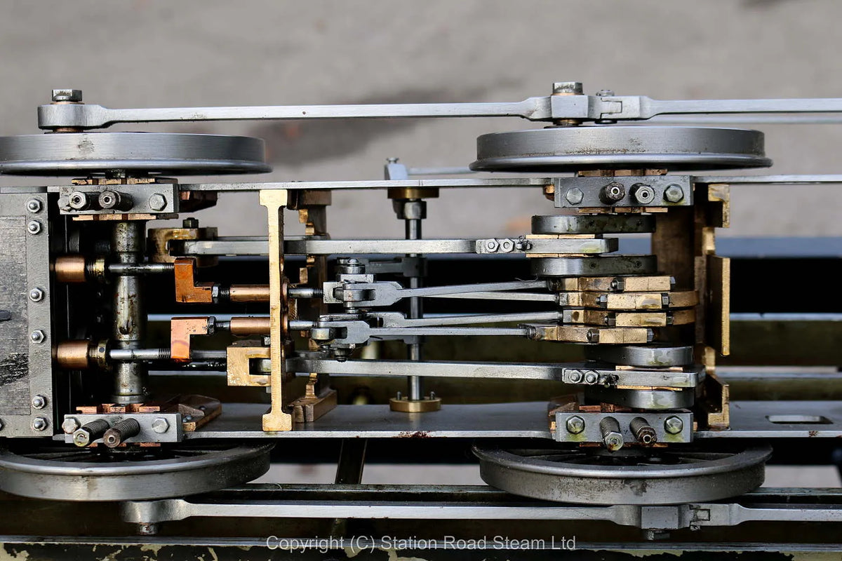 5 inch gauge LMS 2F 0-6-0T running chassis