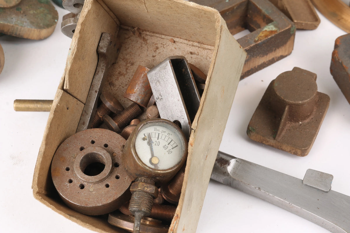 1 1/2 inch scale Allchin parts, castings, drawings