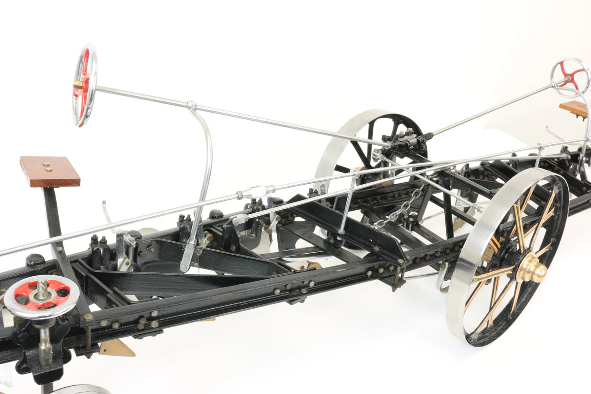 2 inch scale Fowler 6 furrow balanced plough