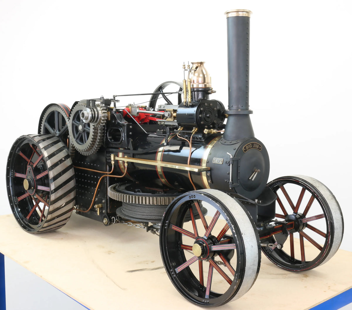 2 inch scale Fowler K1 ploughing engine