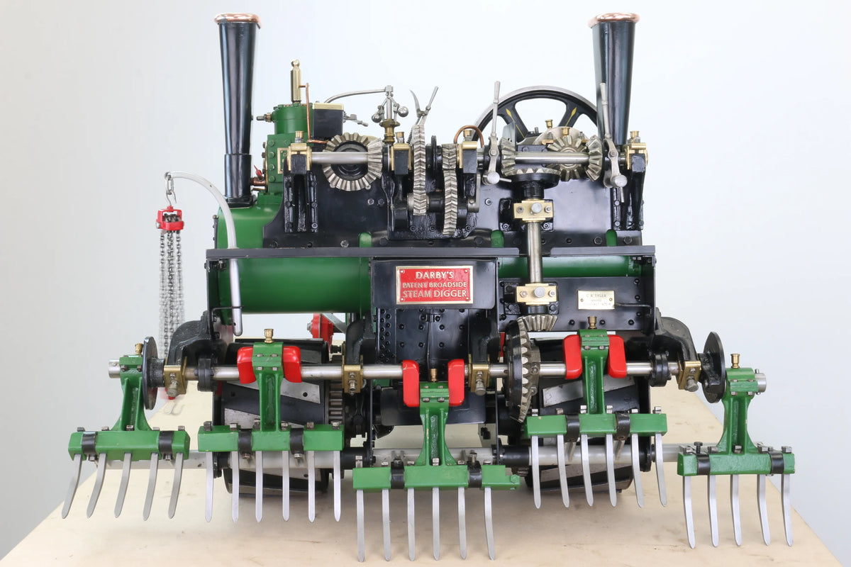 2 inch scale Darby-Savage broadside digger