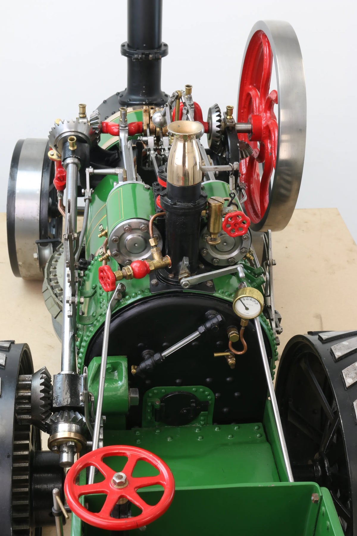 2 inch scale Kitson & Hewitson slant shaft ploughing engine