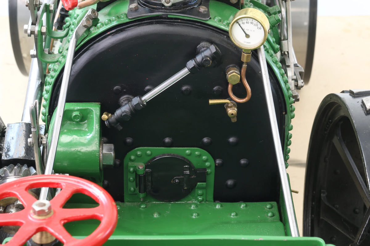 2 inch scale Kitson & Hewitson slant shaft ploughing engine