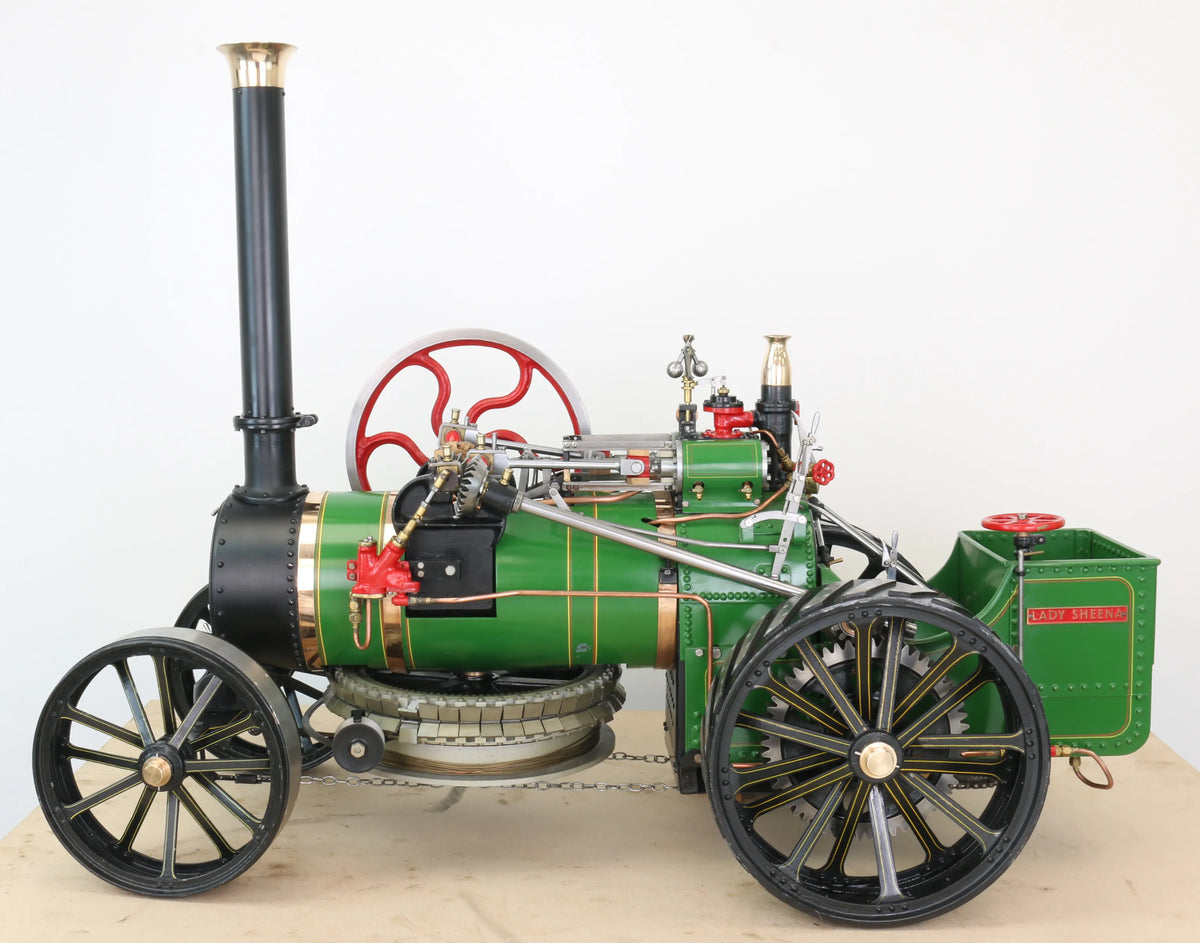 2 inch scale Kitson & Hewitson slant shaft ploughing engine