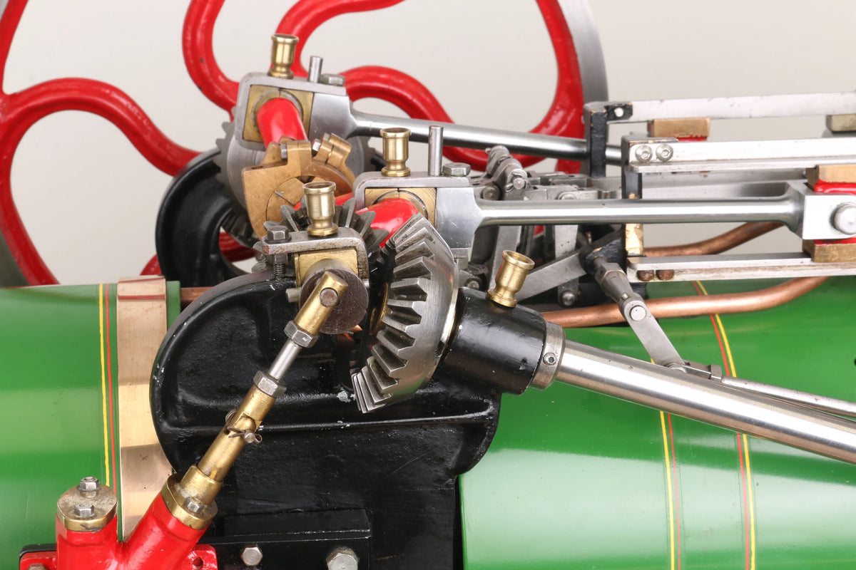 2 inch scale Kitson & Hewitson slant shaft ploughing engine