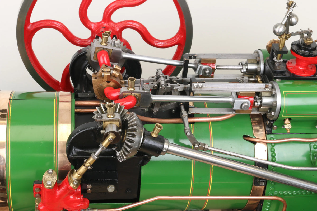 2 inch scale Kitson & Hewitson slant shaft ploughing engine