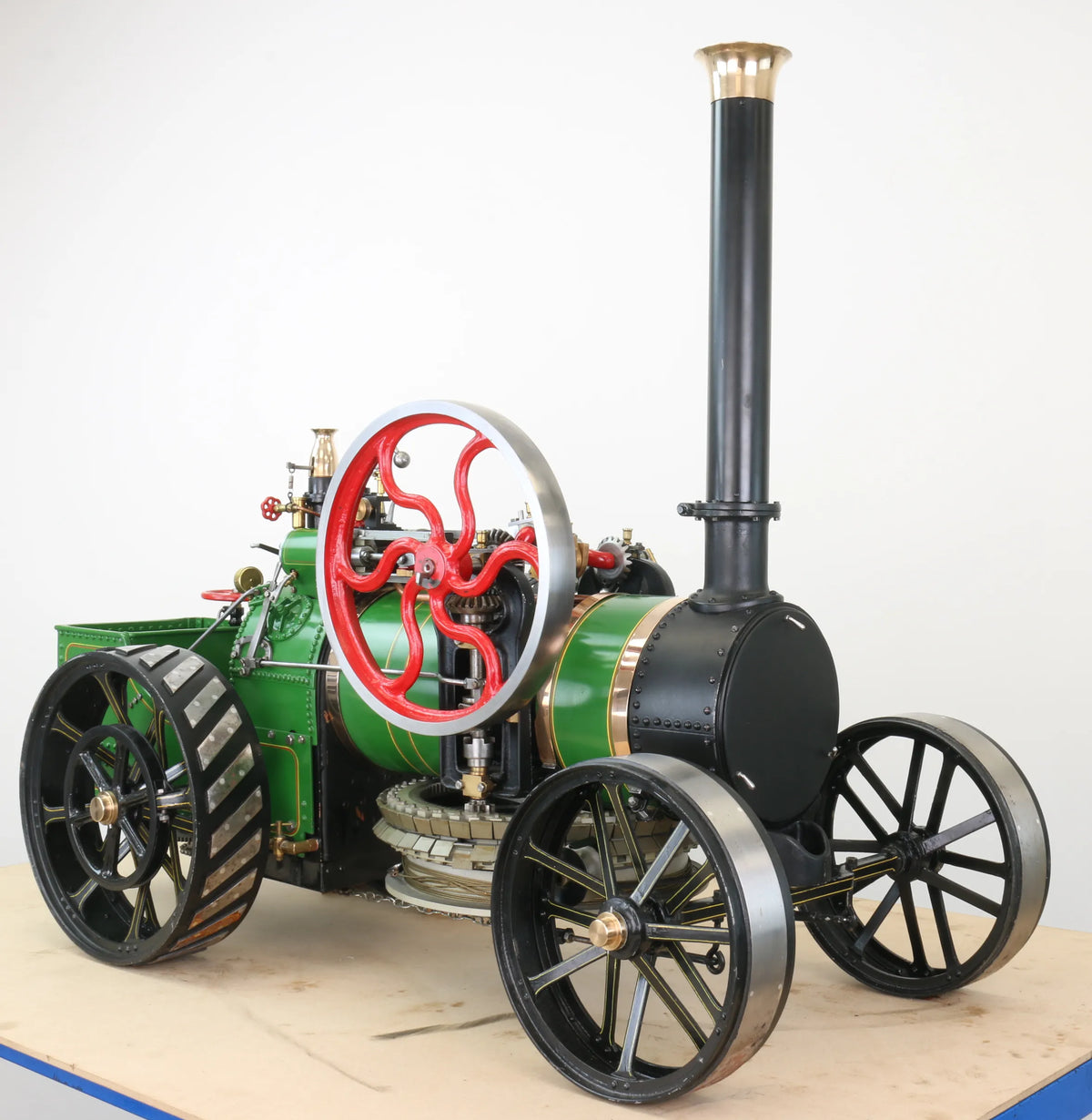 2 inch scale Kitson & Hewitson slant shaft ploughing engine