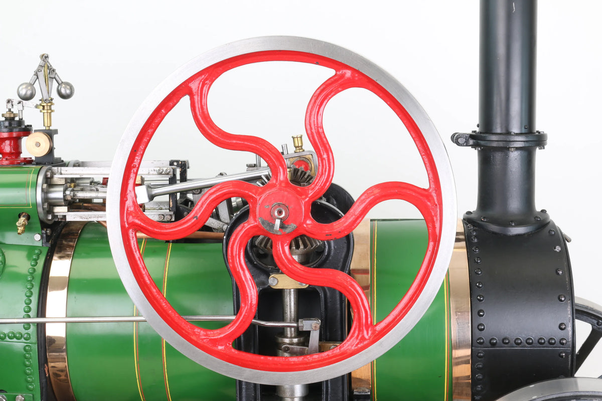 2 inch scale Kitson & Hewitson slant shaft ploughing engine