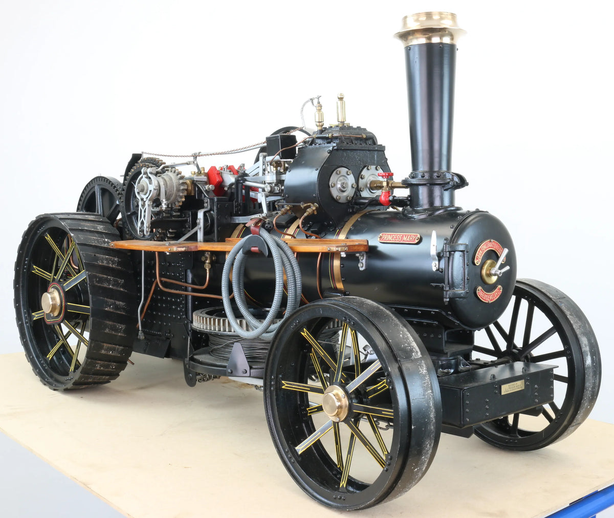 2 inch scale Fowler BB1 ploughing engine
