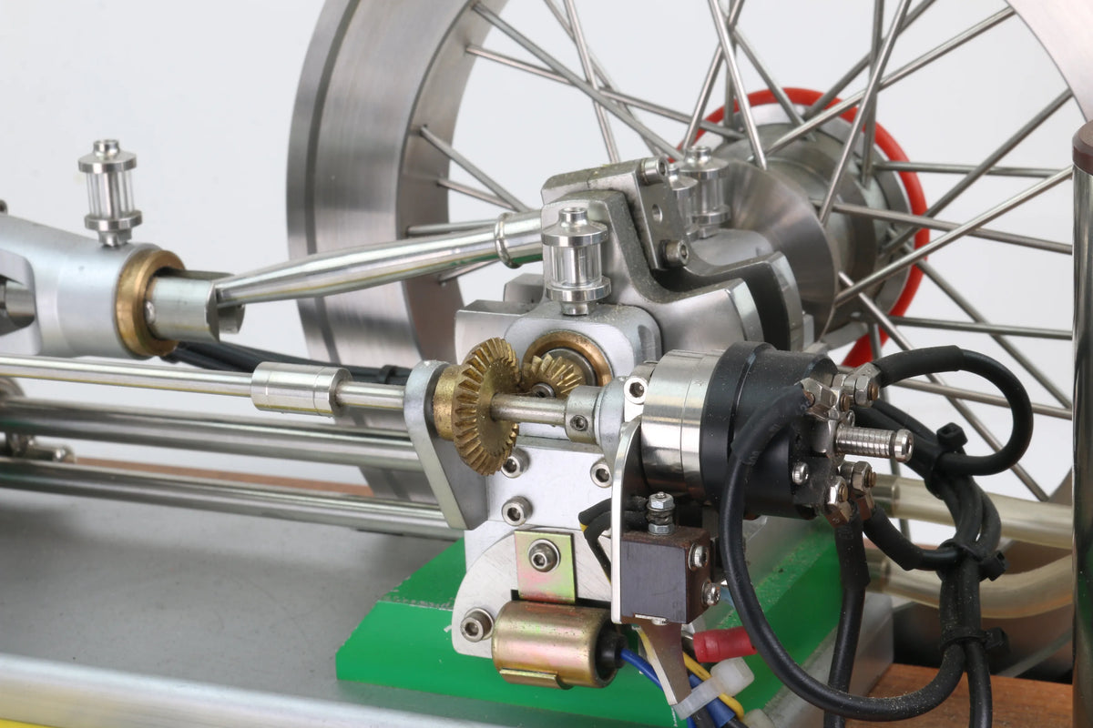 Snow double-acting tandem IC engine