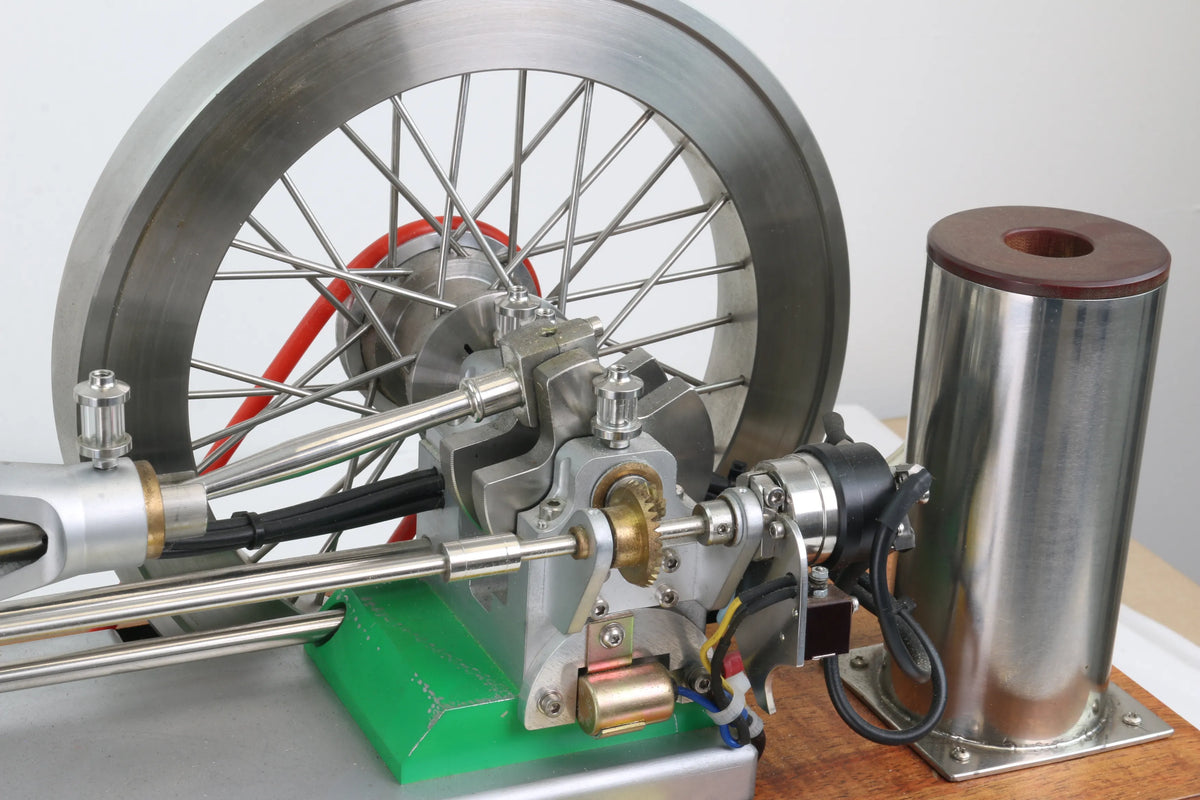 Snow double-acting tandem IC engine
