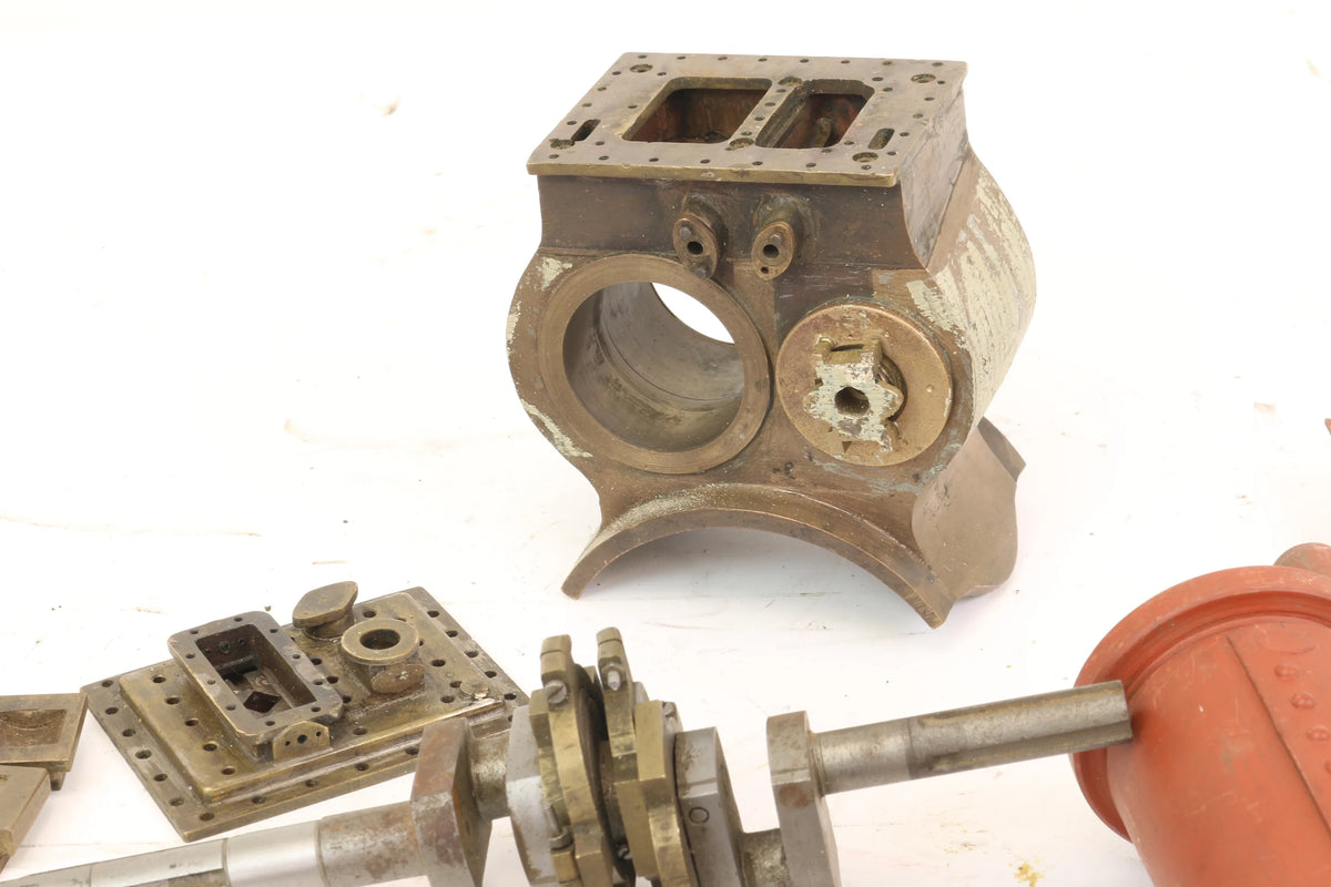 Dismantled 1 1/2 inch scale Fowler Lion