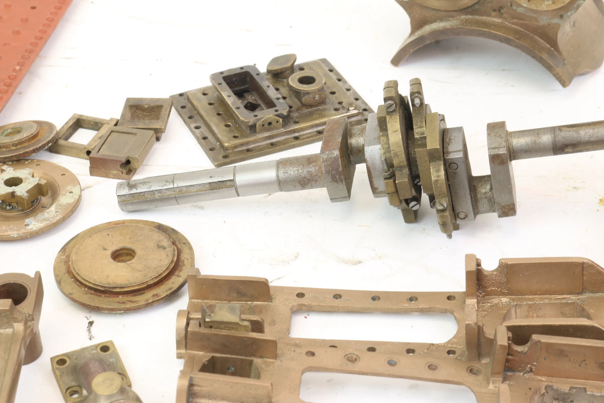 Dismantled 1 1/2 inch scale Fowler Lion