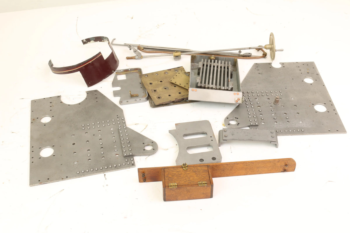 Dismantled 1 1/2 inch gauge Burrell Devonshire SCC agricultural engine