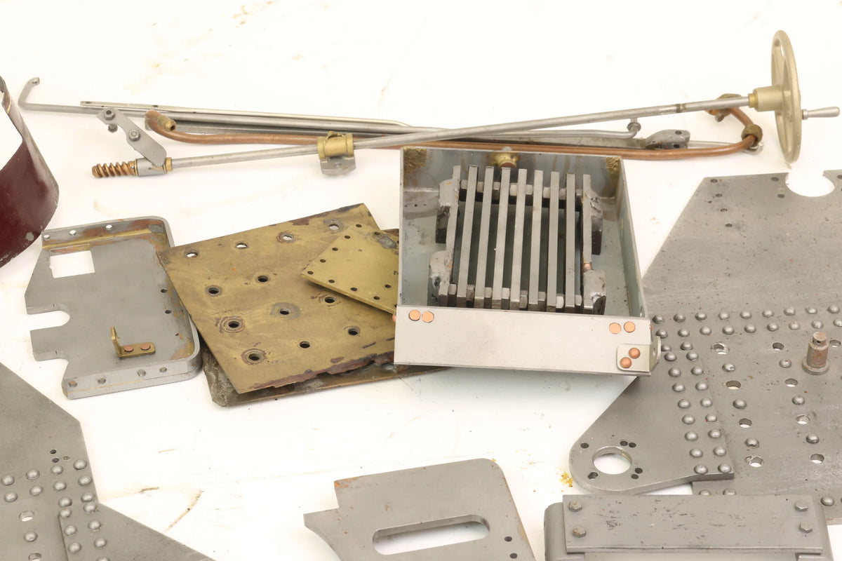 Dismantled 1 1/2 inch gauge Burrell Devonshire SCC agricultural engine