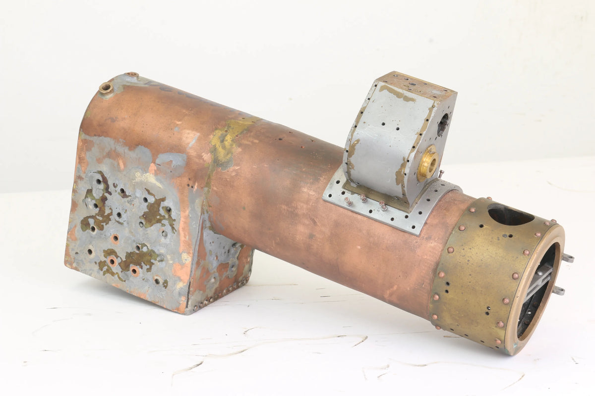 Dismantled 1 1/2 inch gauge Burrell Devonshire SCC agricultural engine