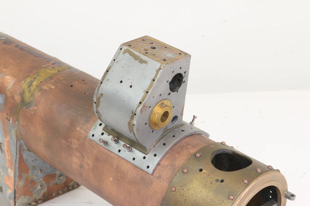 Dismantled 1 1/2 inch gauge Burrell Devonshire SCC agricultural engine
