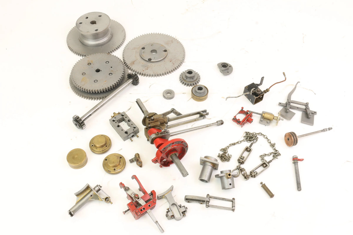 Dismantled 1 1/2 inch gauge Burrell Devonshire SCC agricultural engine