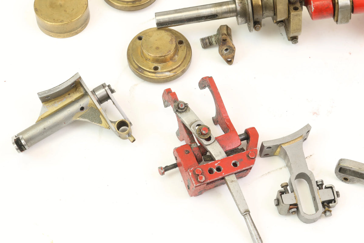 Dismantled 1 1/2 inch gauge Burrell Devonshire SCC agricultural engine