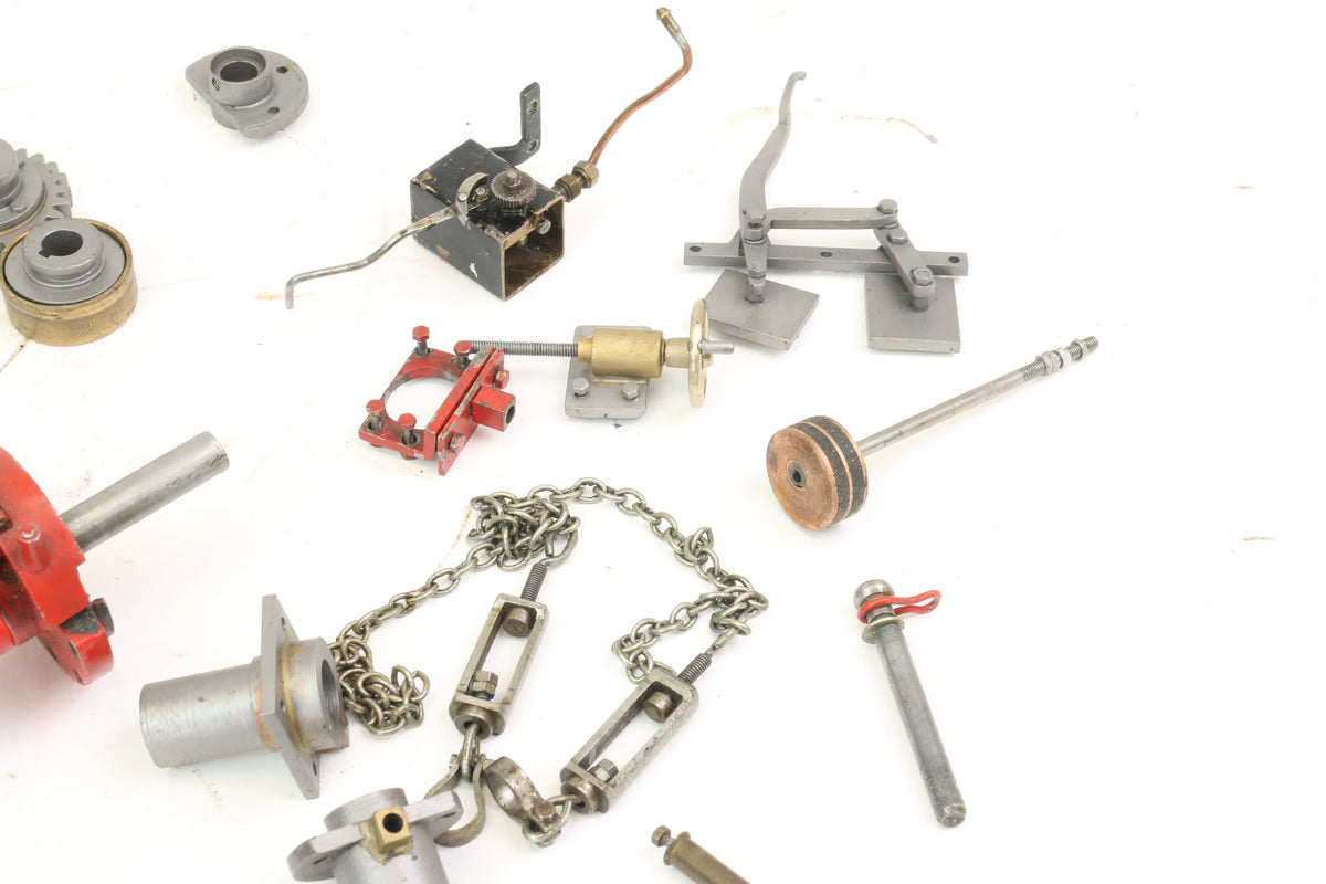 Dismantled 1 1/2 inch gauge Burrell Devonshire SCC agricultural engine