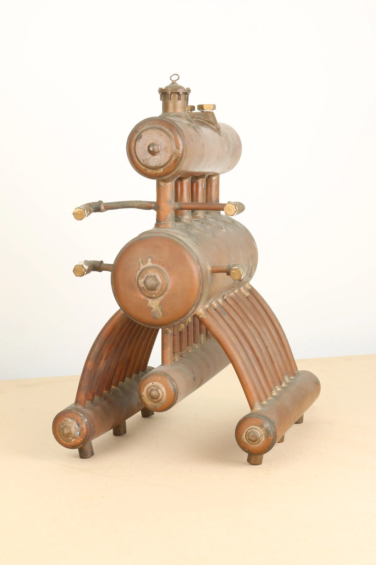 Part-built Yarrow boiler