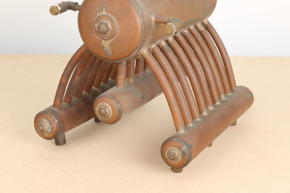 Part-built Yarrow boiler