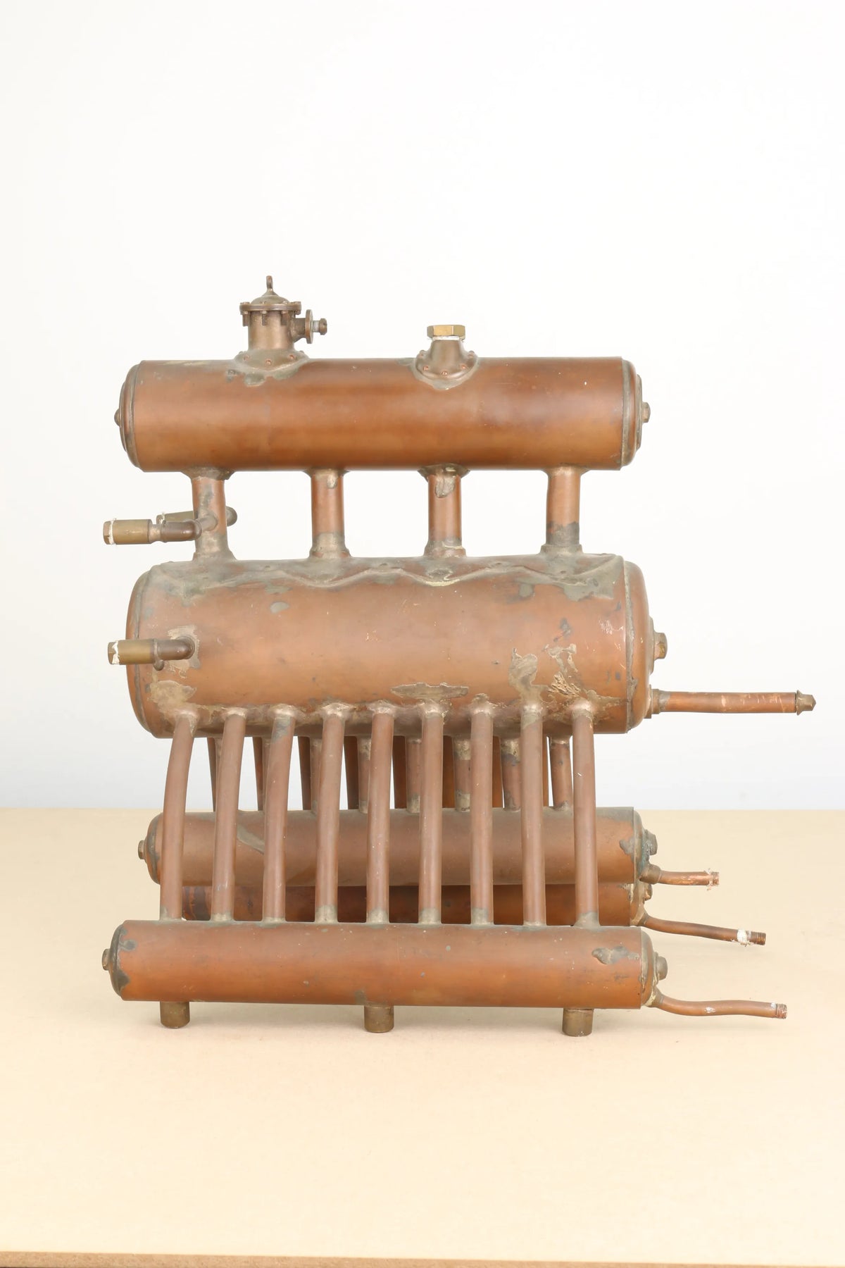 Part-built Yarrow boiler