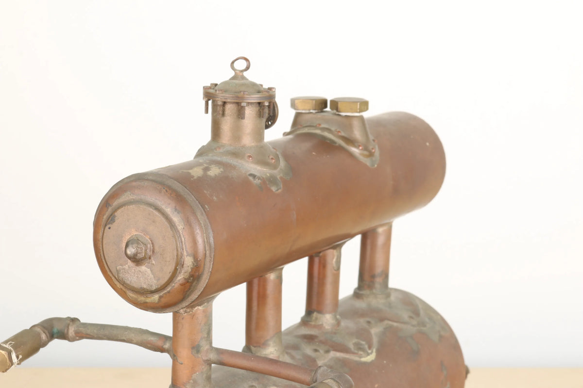 Part-built Yarrow boiler