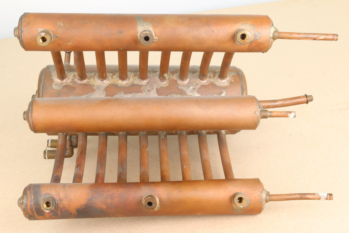 Part-built Yarrow boiler