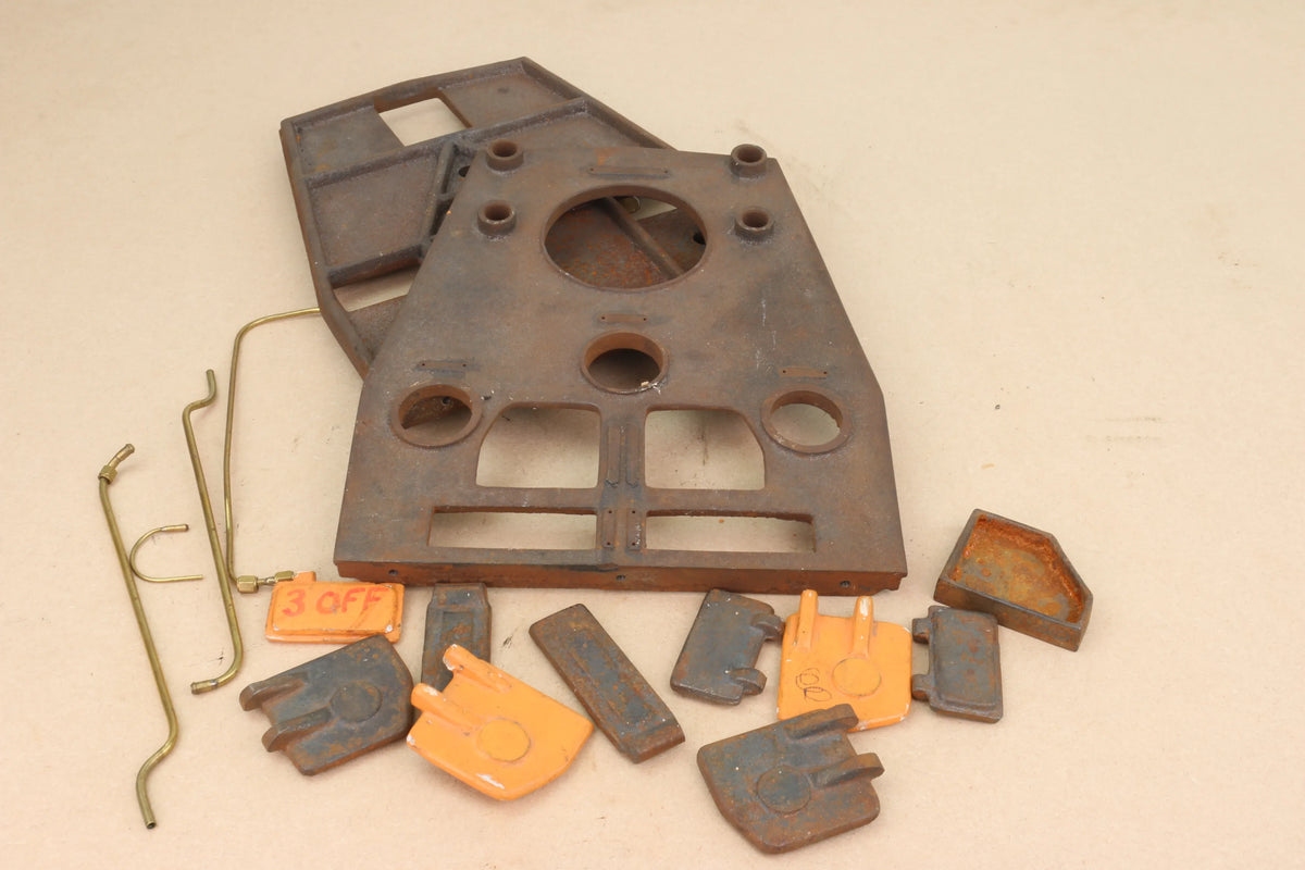 Part-built Yarrow boiler