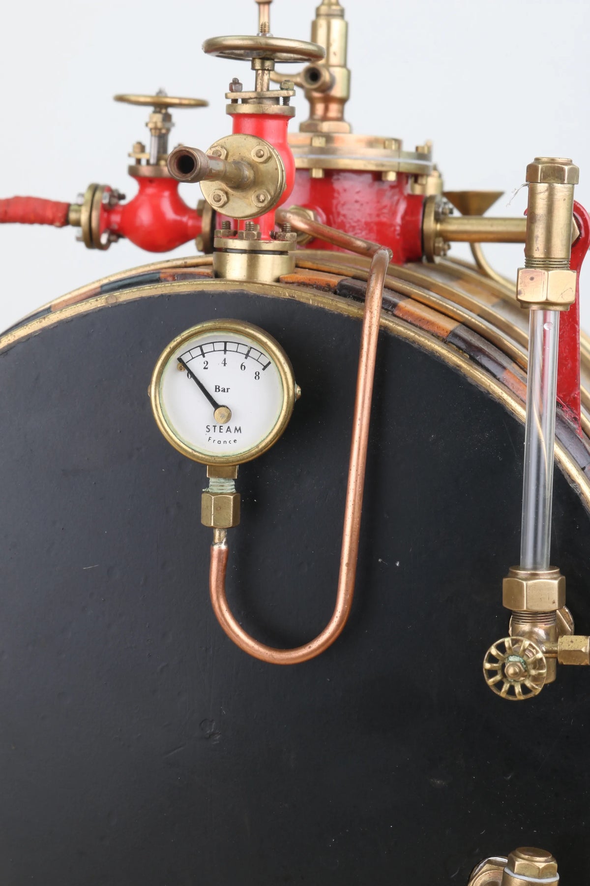 Large gas-fired return flue boiler