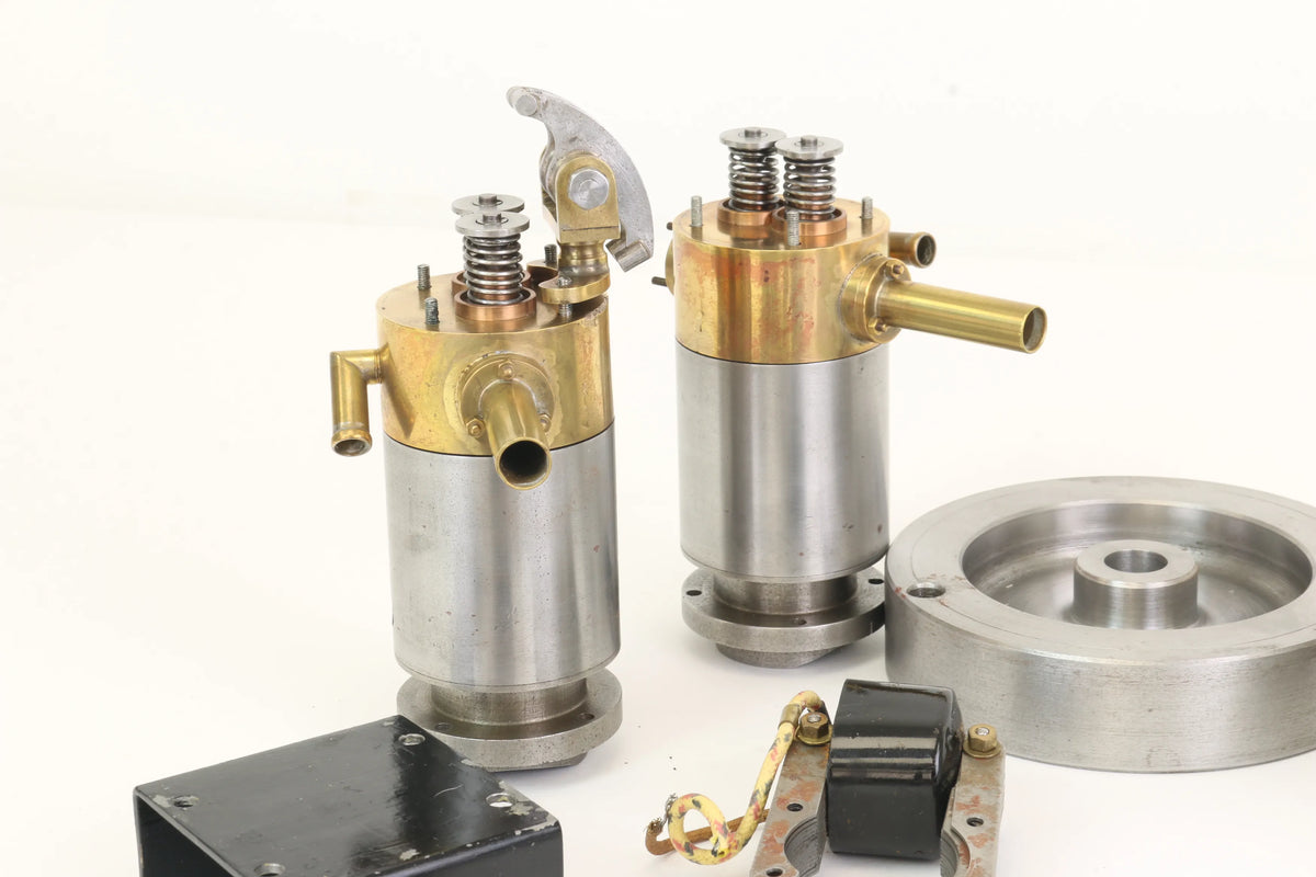 Part-built twin cylinder IC engine