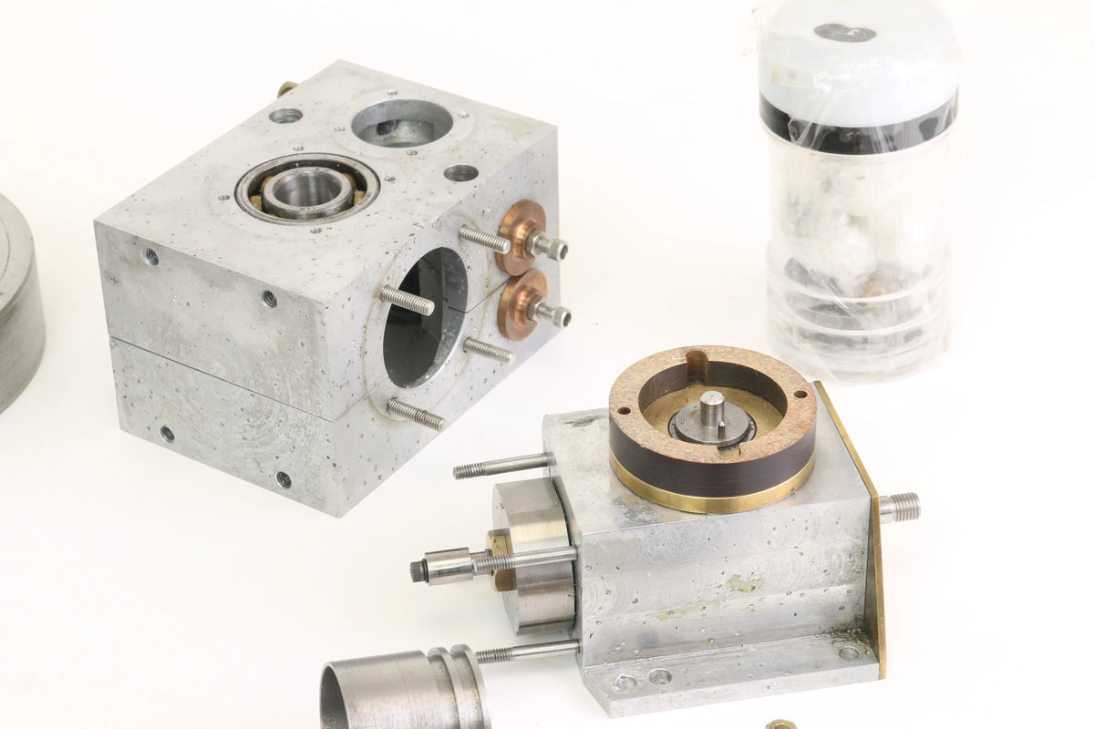 Part-built twin cylinder IC engine
